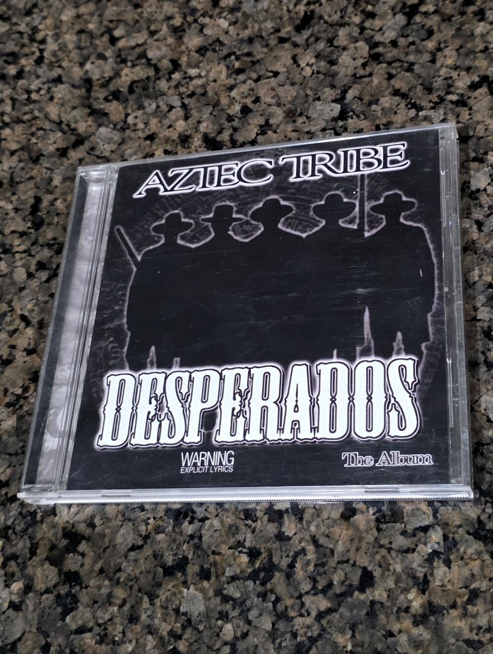 Aztec Tribe ‎– Desperados CD OG Vintage 90s Chicano Gangsta Rap West coast rare